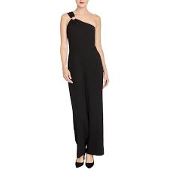 RACHEL Rachel Roy Pants - Rachel Rachel Roy Raina Ring One Shoulder Jumpsuit